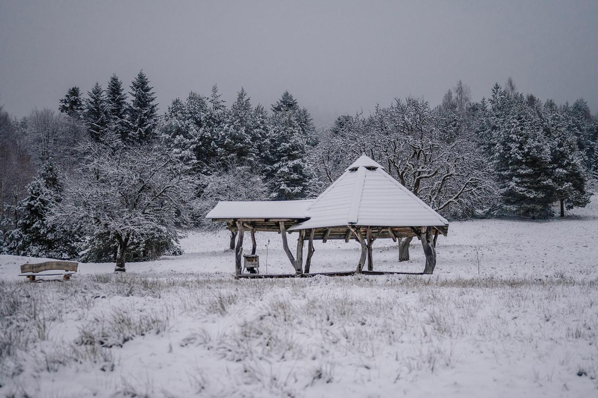 Przystanek Ropienka Leśniczówka Exterior foto